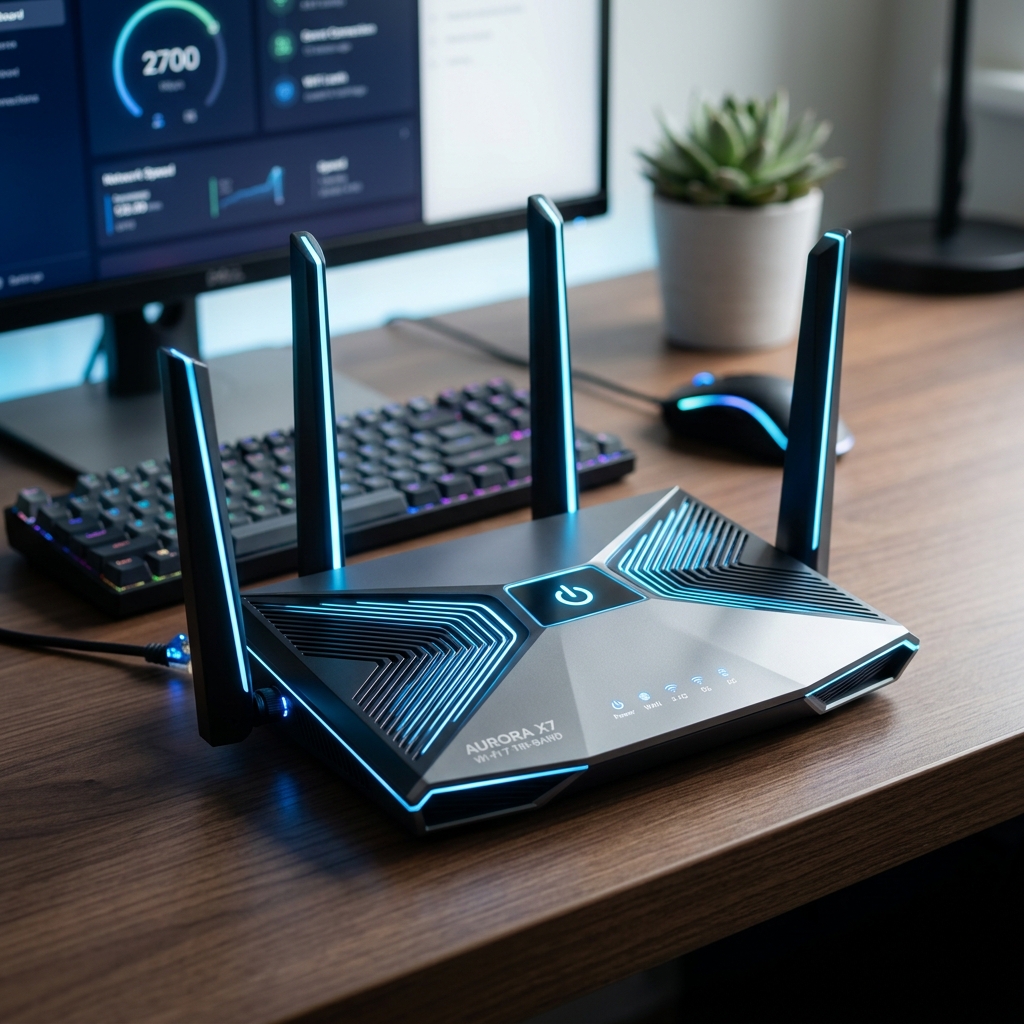 High performance Wi-Fi router